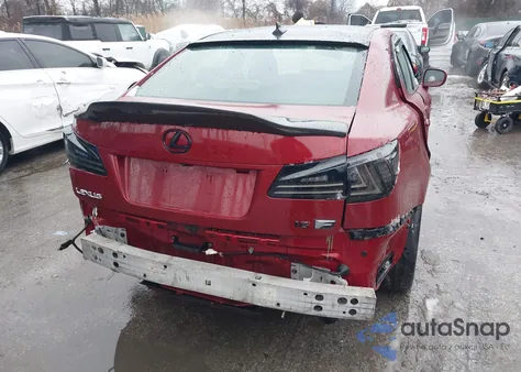 2009 Lexus Is F z USA, uszkodzony, nr VIN JTHBP262395005751